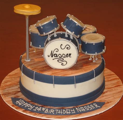Let Them Eat Cake A Set Of Drums Cake