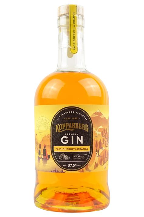 Kopparberg Passionfruit And Orange Gin 70cl Vip Bottles