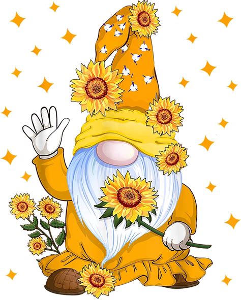 Sunflower Gnome Diy Gnomes Gnomes Crafts Painting Kits Art Painting