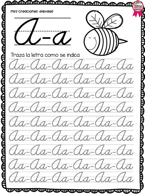 Fichas Del Abecedario Para Trazar La Cursiva O Ligada Cursive Letters Sexiz Pix