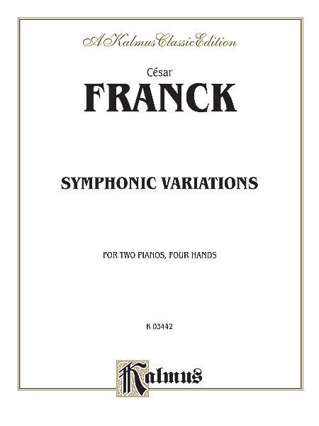 Symphonic Variations Von Cesar Franck Klaviernoten K03442