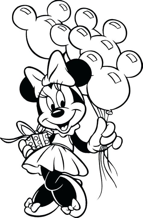 Take advantage of your child's birthday party to offer coloring pages to the guests ? Mickey Mouse Happy Birthday Coloring Page at GetColorings ...