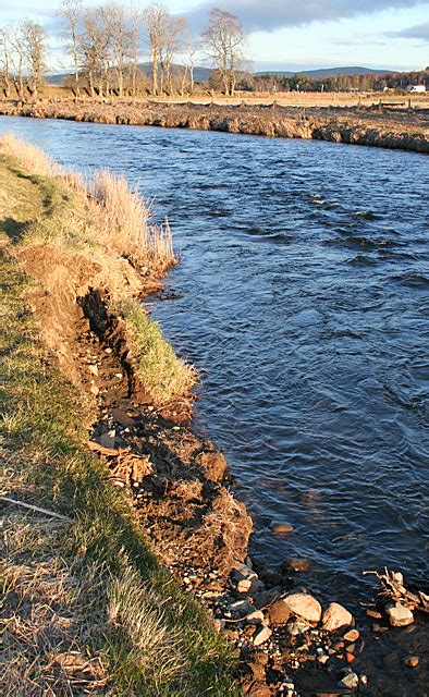 River Bank Erosion © Anne Burgess Geograph Britain And Ireland