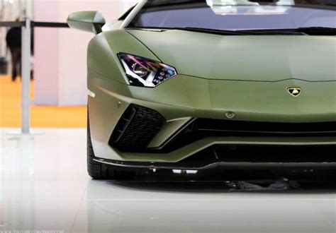 Lamborghini Aventador S Painted In Verde Baca Photo Taken By