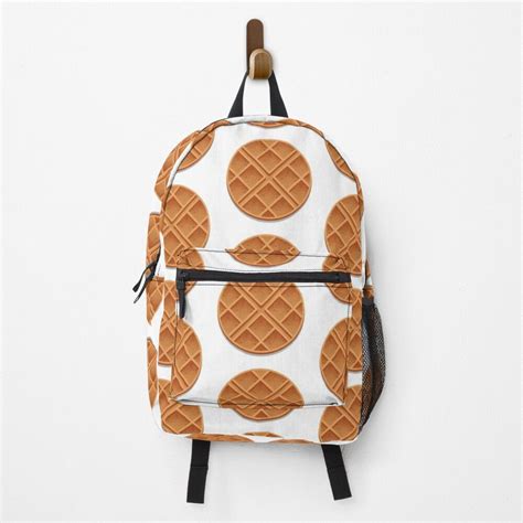 Round Waffles Backpack By Julia Faranchuk Backpacks Laptop Pocket Bags