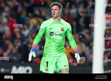 Barcelona Spain April 5 Marc Andre Ter Stegen Of Fc Barcelona