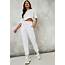 White Basic Joggers  Missguided
