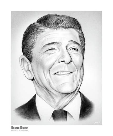 President Ronald Reagan By Greg Joens Artofit