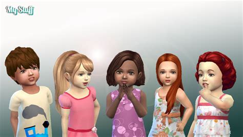 Toddlers Hair Pack 7 At My Stuff Sims 4 Updates