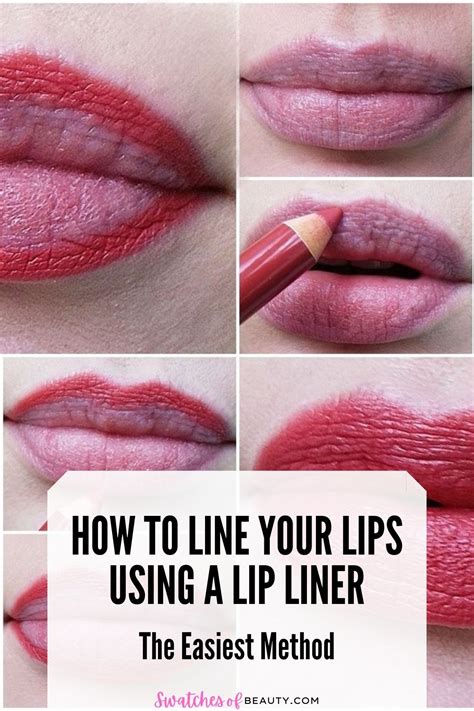 How To Line Your Lips Using A Lip Liner The Easiest Method In 2021