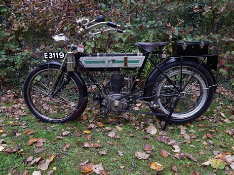 Vintage 1909 Triumph Motorcycle