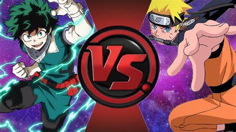 Deku Vs Naruto 2 Rematch Youtube