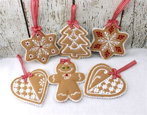 Christmas Cookie Ornaments Set 1 4×4 · Omas Place