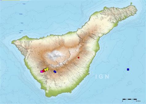 Swarm Of 17 Earthquakes Hit Near Teide Tenerife Canary Islands 17