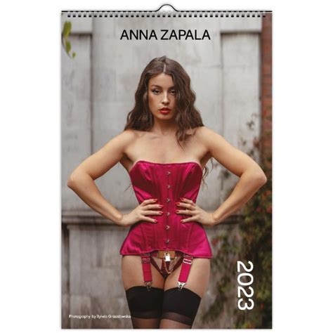 Anna Zapala Lingerie Calendar 2023 USA Canada Etsy Canada