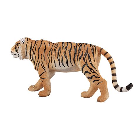 Mojo Bengal Tiger Wild Zoo Animals Play Model Figure Toys Plastic