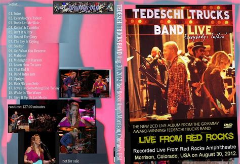 Banca Do Rock Rock Concert Dvd 3321 Dvd Tedeschi Trucks Band 2012 Bootleg