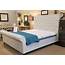 Kate Upholstered Bed  Bargain Box And Bunks