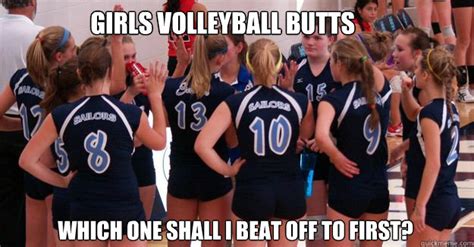 Girls Volleyball Butts Which One Shall I Beat Off To First They Will All Be Wearing Thongs
