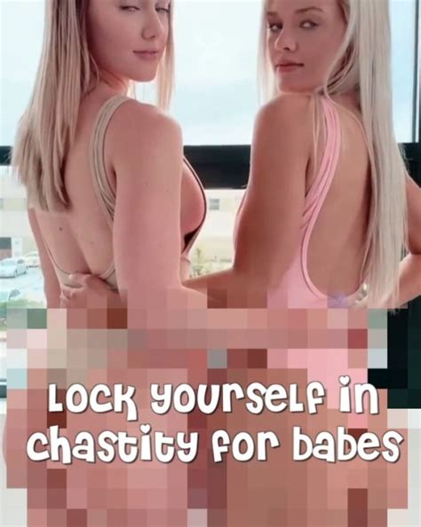Lock Yourself In Chastity For Babesloser Tumbex
