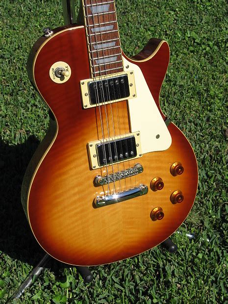 Apparently so, or you wouldn't be here! 1996 Korean Epiphone Les Paul standard plus Flametop | Reverb