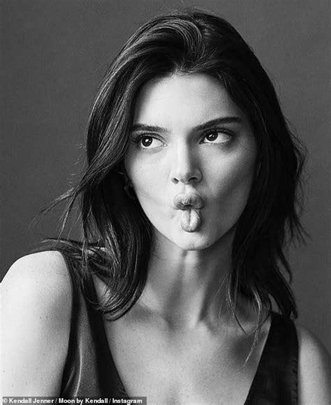 Kendall Jenner Makes Funny Faces And Does Fish Lips Kendall Jenner