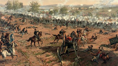 Battle Of Gettysburg Ends July 3 1863 History