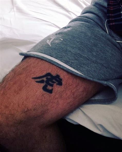 After all, you've invested a lot in your tattoo that is why it is equally necessary to maintain it chinese calligraphy on the ankle. 70 Chinese Symbol Tattoos For Men - Logogram Design Ideas