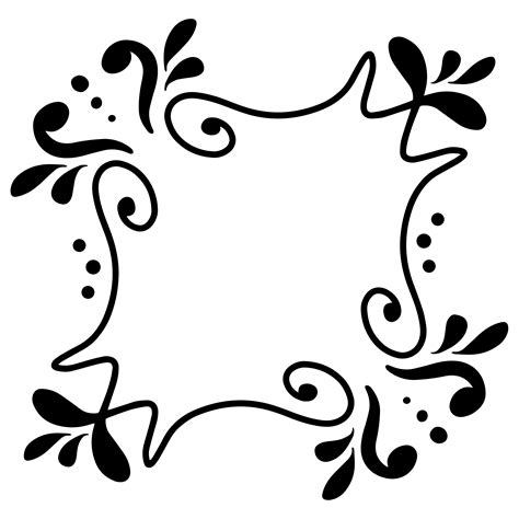 Free Fancy Svg Cutting File Frame Free Pretty Things For You