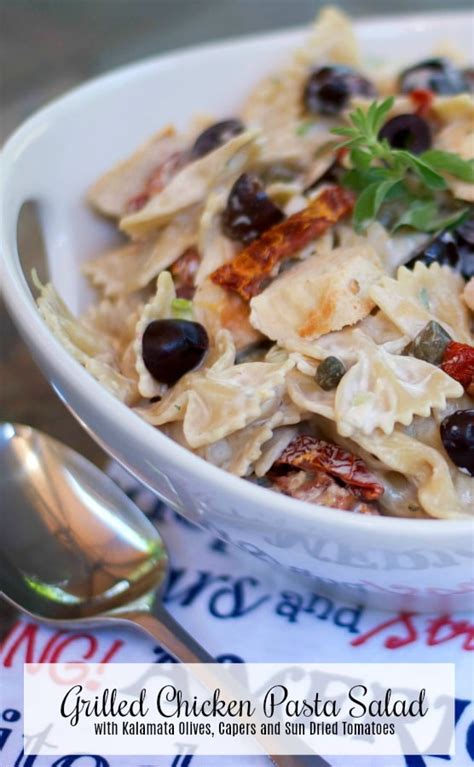 Bake in all the juices and seasonings, with the flavor of kalamata olives in this outstanding chicken frittata dish. Grilled Chicken Pasta Salad with Kalamata Olives, Capers ...