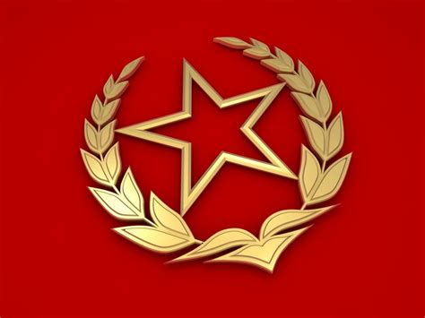 Socialism Symbol 3d Model Communism Cgtrader