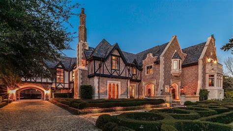 Brick Storybook River Oaks Estate Hits The Market For 265m In Houston