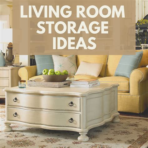25 Living Room Storage Ideas To Help You Stay Organized Hayneedle