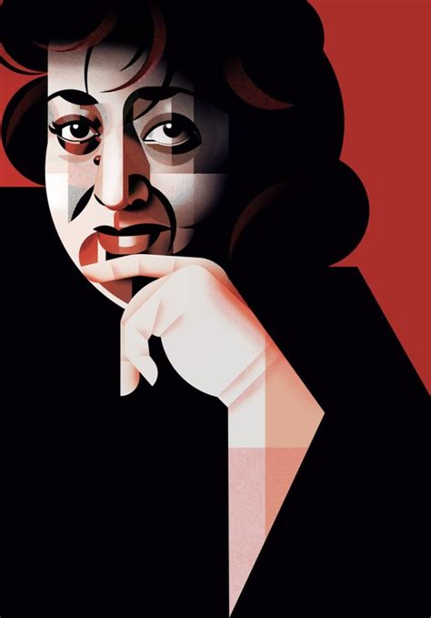 Zaha Hadid Portrait For Milan Icons Alice Iuri