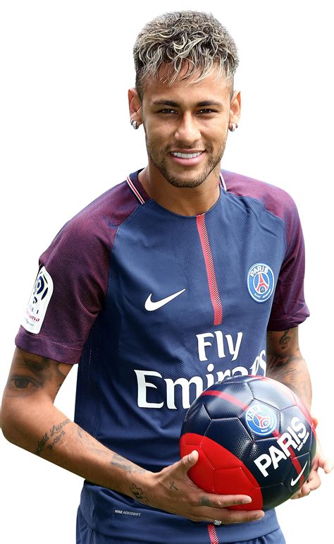 Neymar Paris Saint Germain Football Render Footyrenders