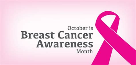 October Is National Breast Cancer Awareness Month