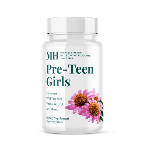 Pre Teen Girls Daily Multi Vitamin Michaels Health
