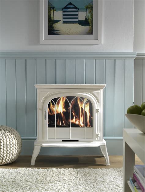 A fireplace or hearth is a structure made of brick, stone or metal designed to contain a fire. The Leirvik LCD electric stove looks and feels like a real ...
