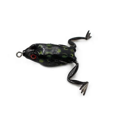 Buy 1pcs Frog Soft Lures 55mm 7g Silicone Artificial