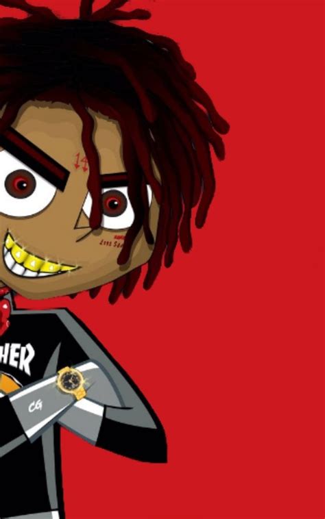 Trippie Redd Cartoon Wallpapers Wallpaper Cave