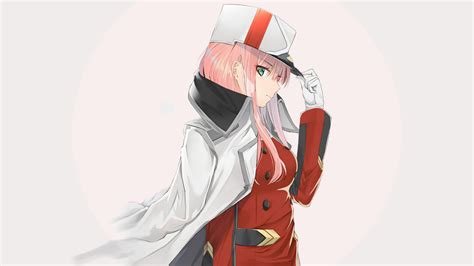 Download 1125x2436 Zero Two Darling In The Franxx Military Uniform