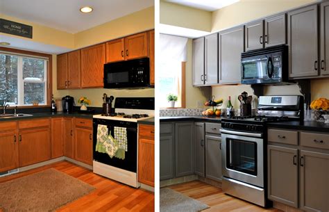 Before After Kitchen Cabinets Image To U