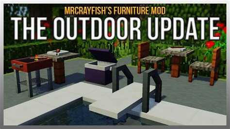 Check spelling or type a new query. MrCrayfish's Furniture Mod: The Outdoor Update Showcase! - YouTube