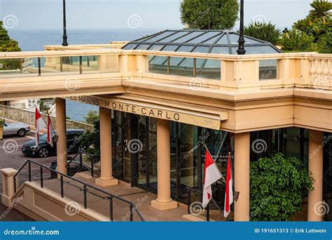 Thermal Spa In Monte Carlo In Monaco City Of Monte Carlo Monaco July 11 2020 Editorial