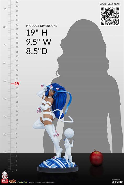 Statuette Street Fighter Menat As Felicia Season Pass 48cm Indispo