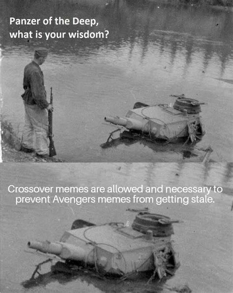 So Many Avengers Memes Why Not Ww2 German Tank Memes R