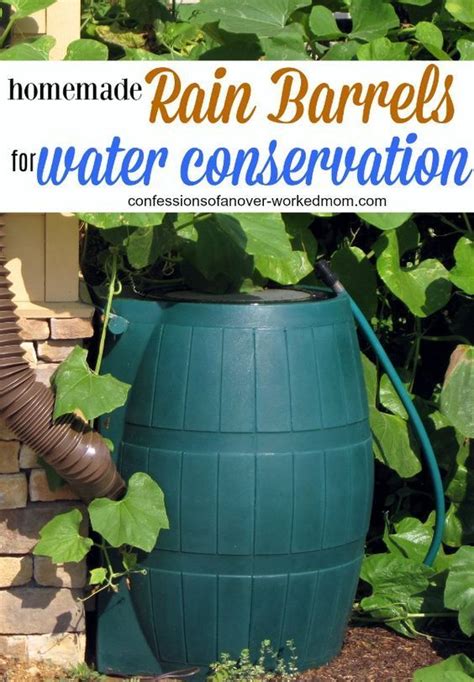 Have You Been Considering Adding A Few Homemade Rain Barrels To Help