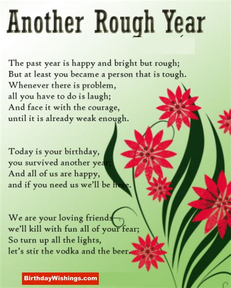 Funny birthday rhymes are a wonderful way to kick off a birthday celebration. Birthday Poem For A Loving Friend - BirthdayWishings.com