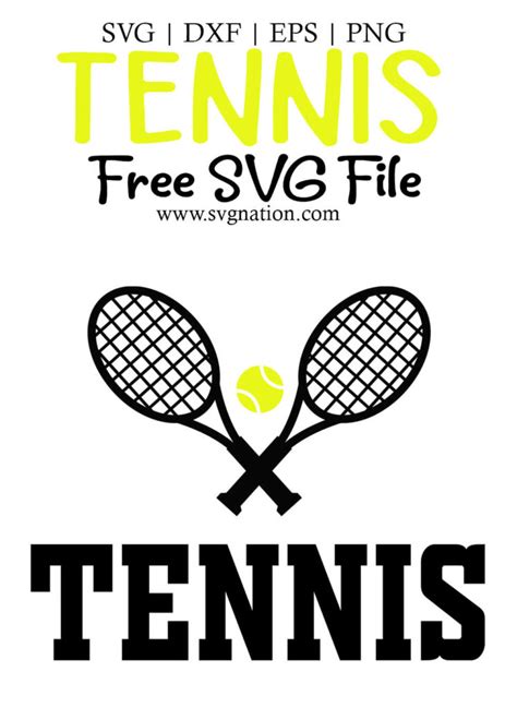 Tennis Racket Svg Free Svg Files