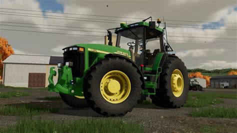 John Deere 80008010 Series Fs22 Mod Mod For Farming Simulator 22